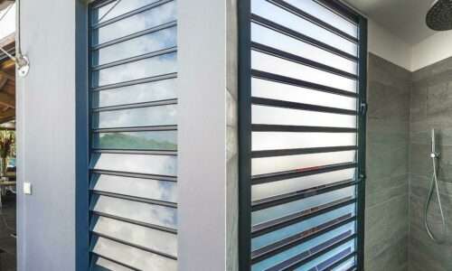 Jalousie aluminium douche